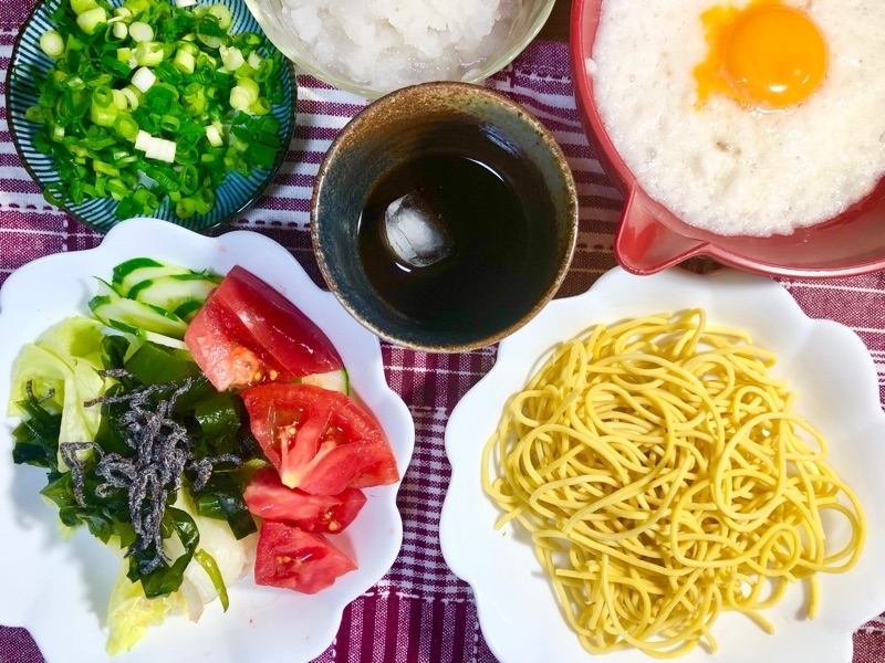 低糖質麺のそば風を撮った写真
