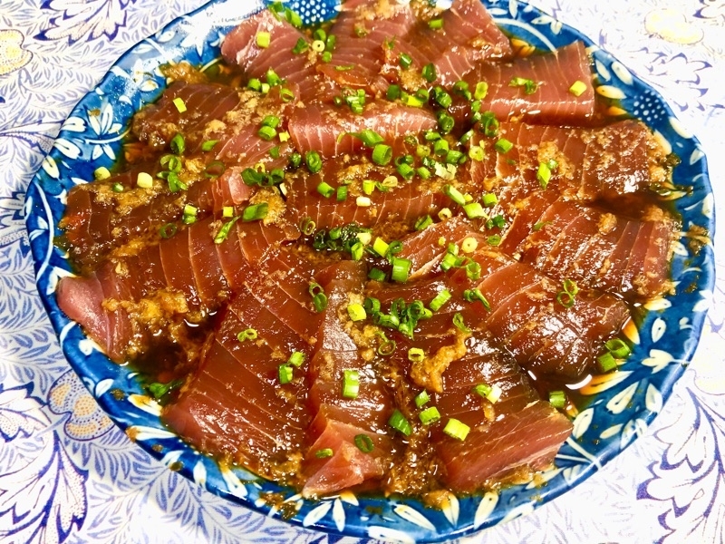 マグロのづけを撮った写真