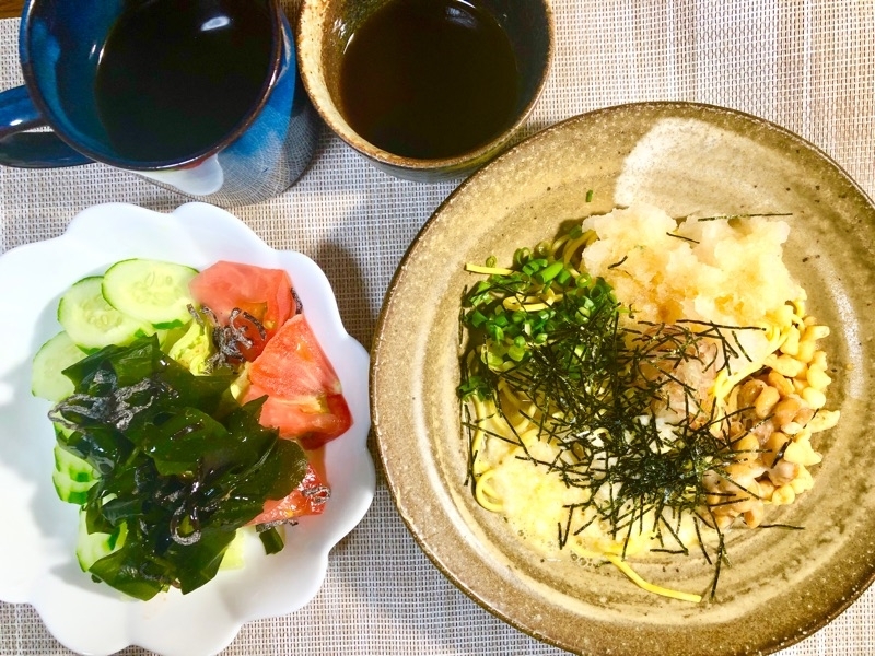 昼食を撮った写真