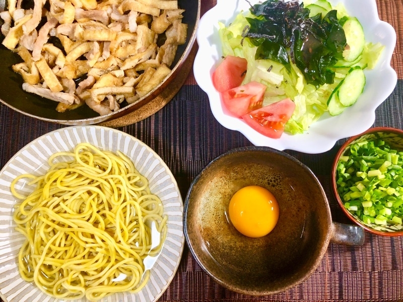 昼食を撮った写真