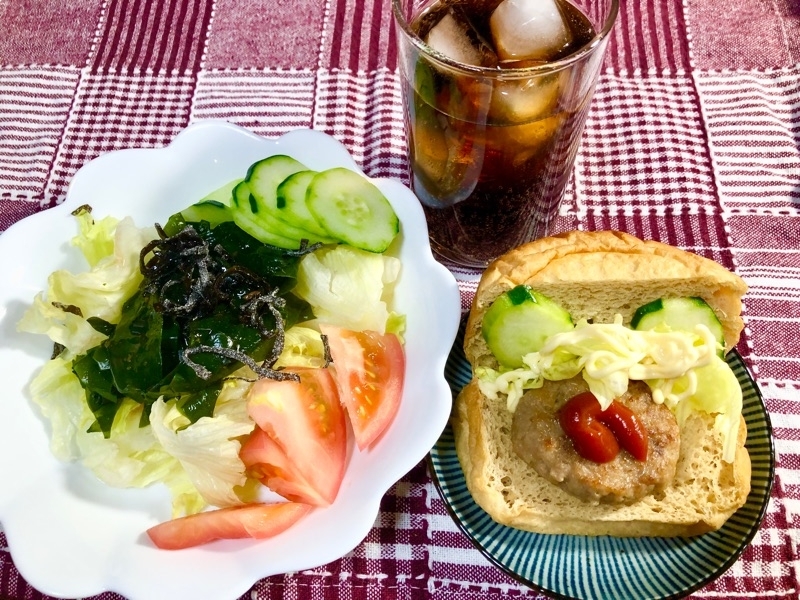昼食を撮った写真
