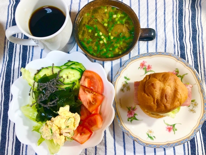昼食を撮った写真