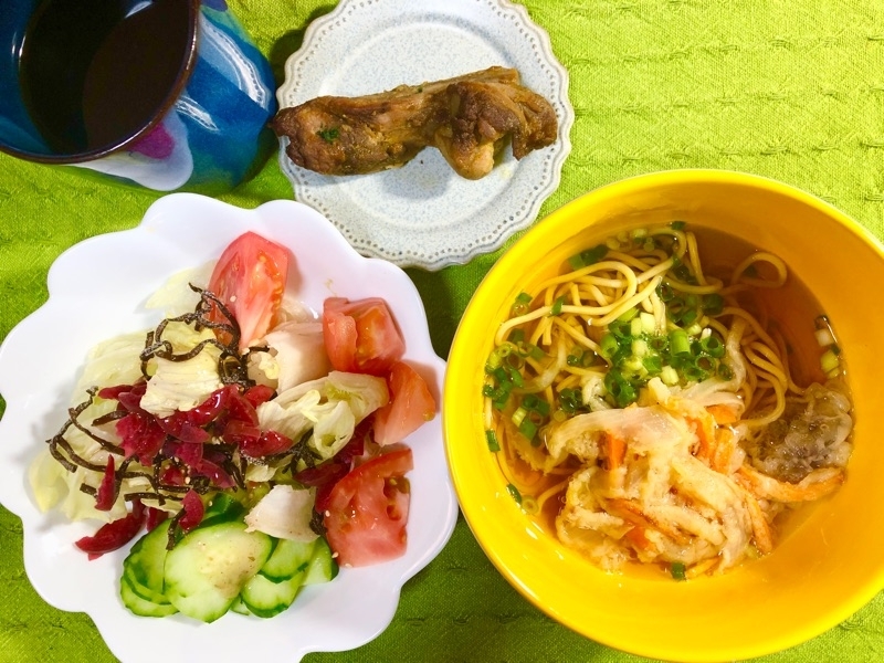 昼食を撮った写真