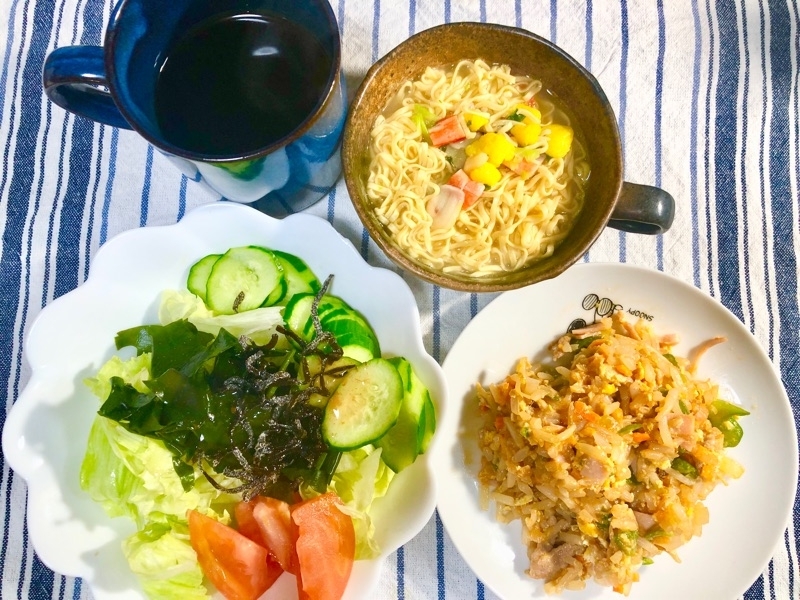 昼食を撮った写真