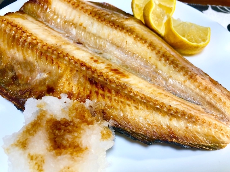 ホッケ焼きを撮った写真