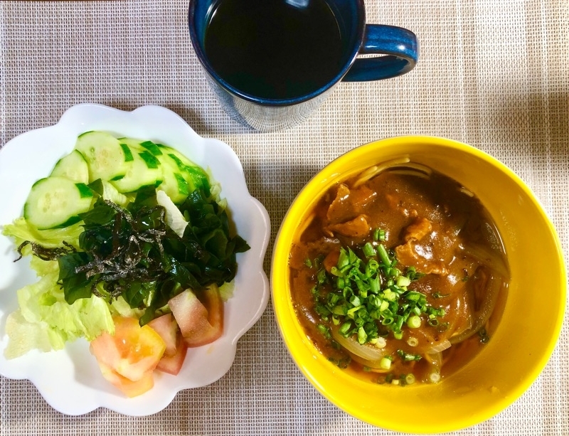 昼食を撮った写真