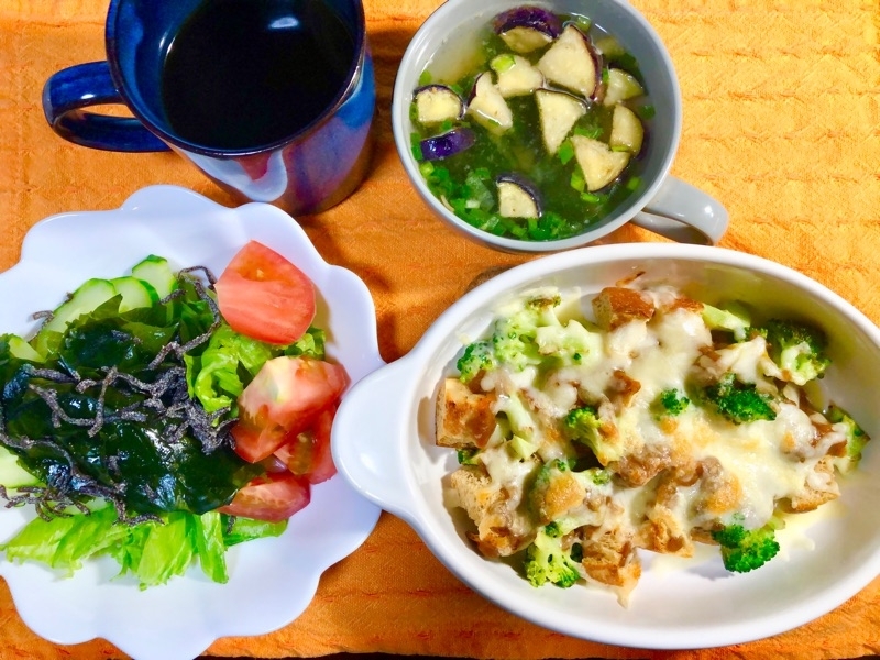 昼食を撮った写真