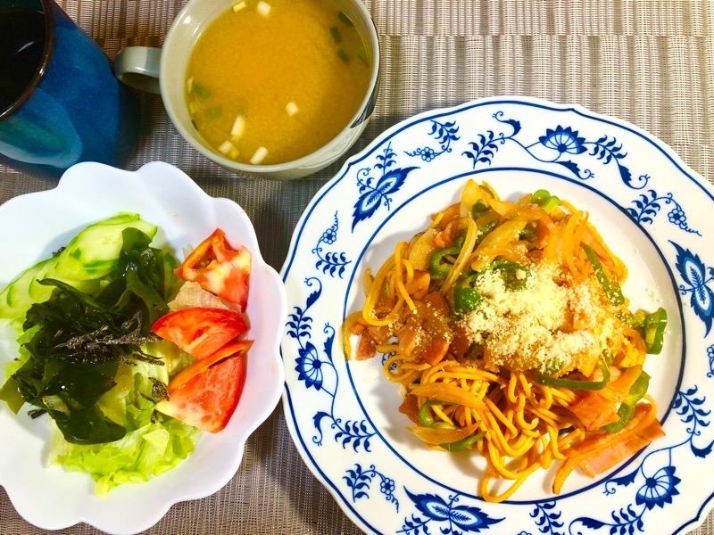 昼食を撮った写真