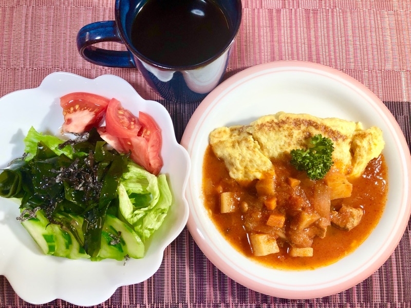 昼食を撮った写真