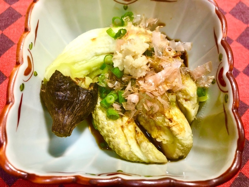 焼きナスを撮った写真