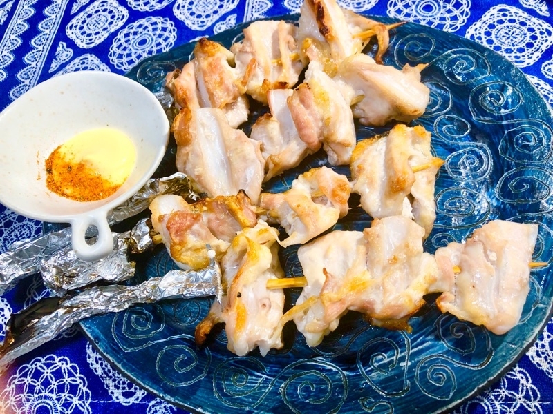 ヤゲン軟骨の串焼きを撮った写真