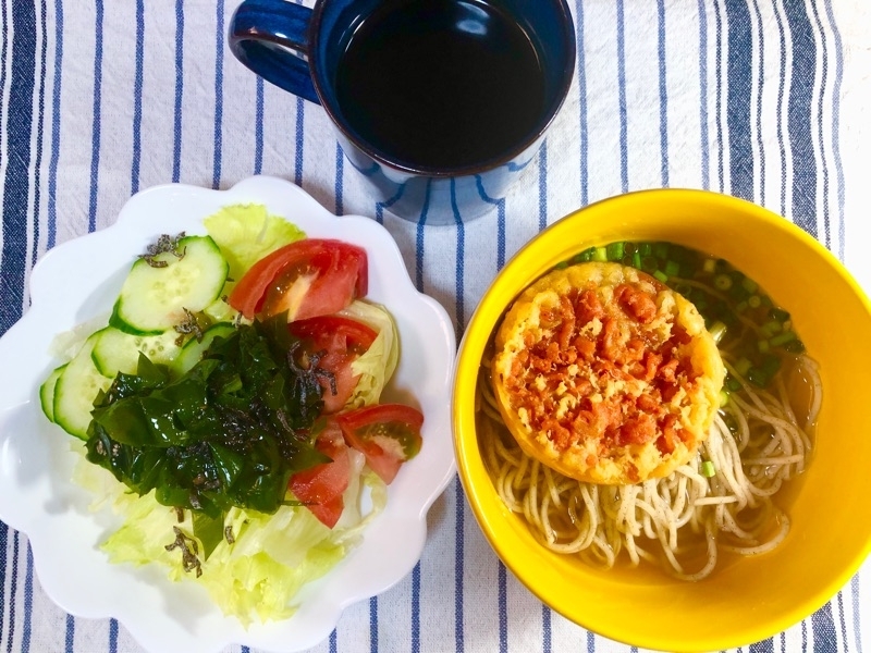 昼食を撮った写真