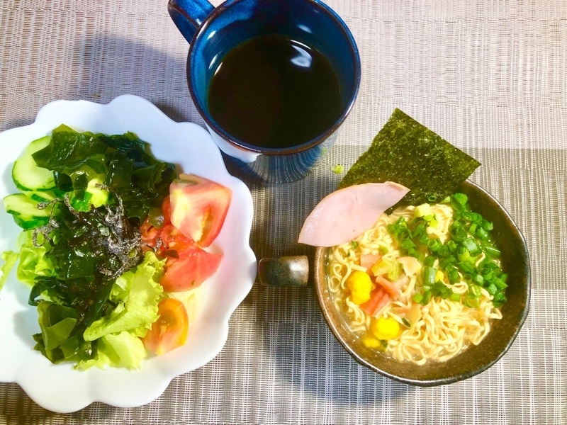 昼食を撮った写真