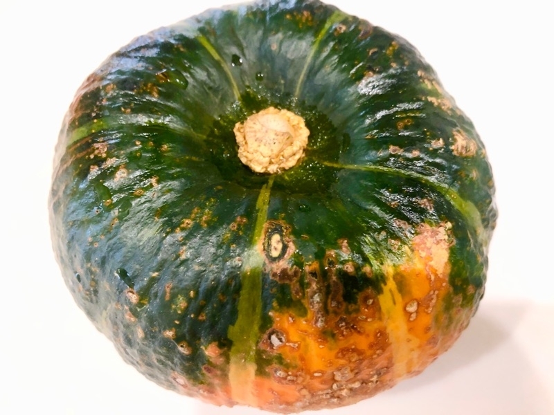 ミニカボチャをチンして撮った写真