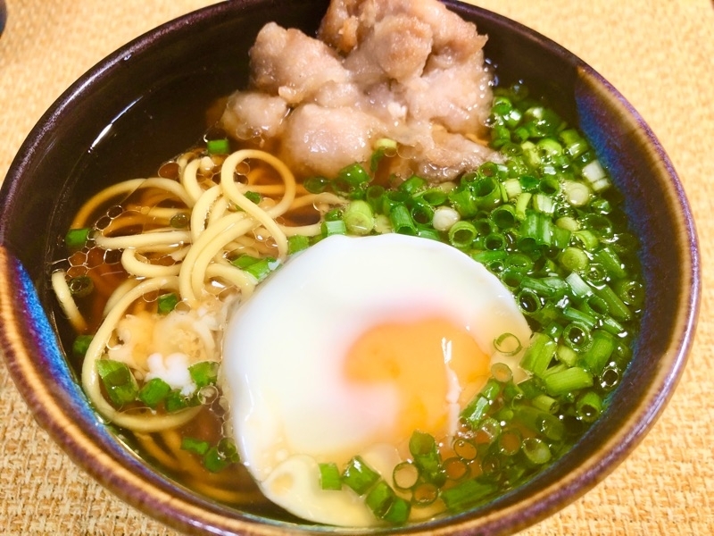 低糖質から揚げ醤油ラーメンを撮った写真