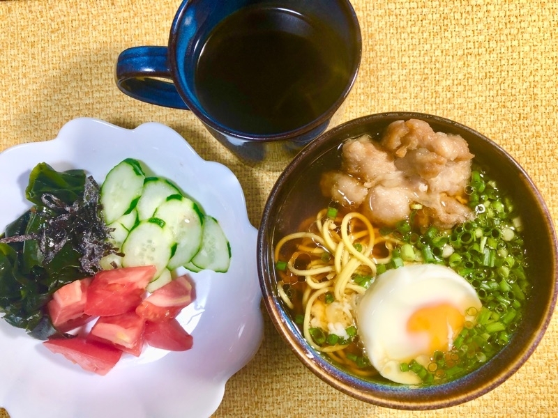 昼食を撮った写真