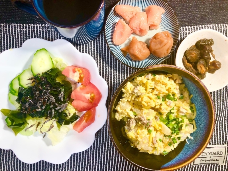 昼食を撮った写真