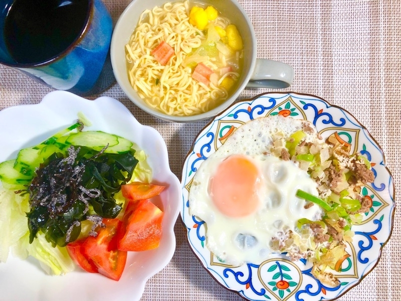 昼食を撮った写真