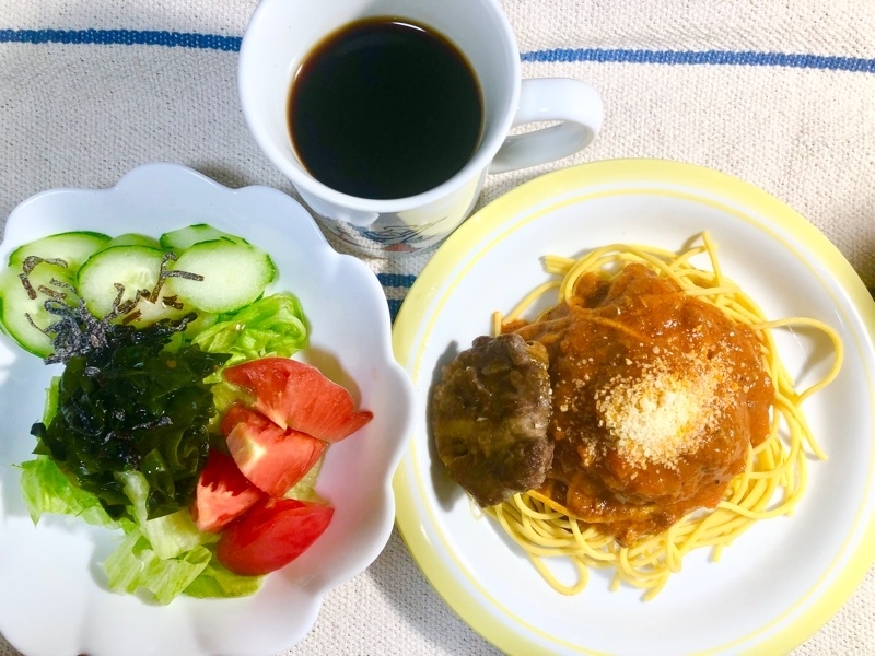 昼食を撮った写真