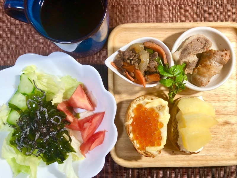 昼食を撮った写真