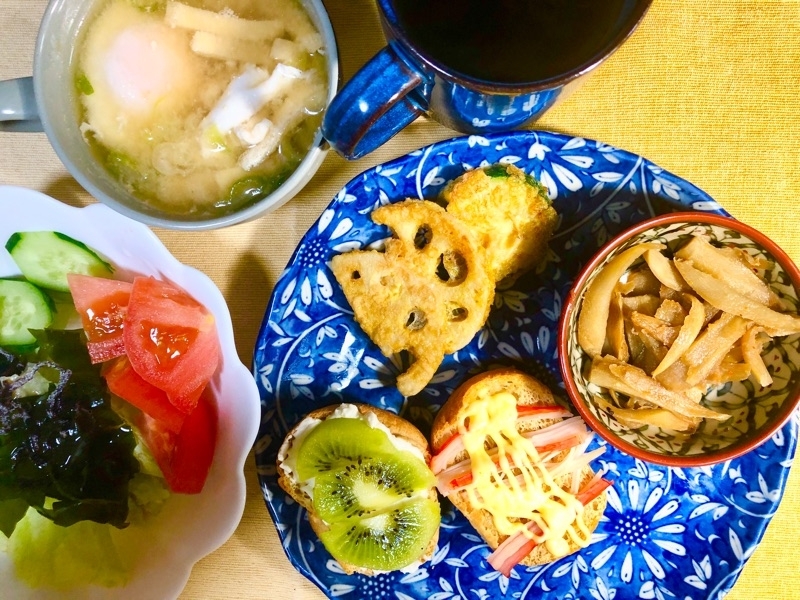 昼食を撮った写真