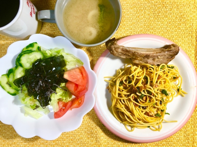 昼食を撮った写真