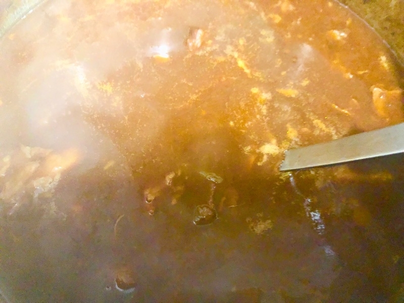 ビーフシチューを撮った写真