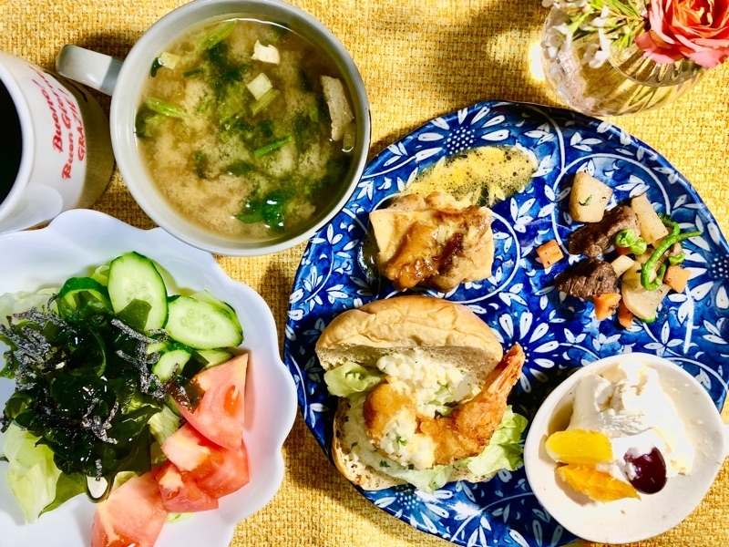昼食を撮った写真