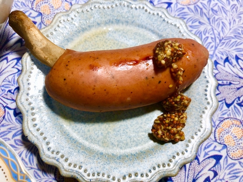 ソーセージを撮った写真