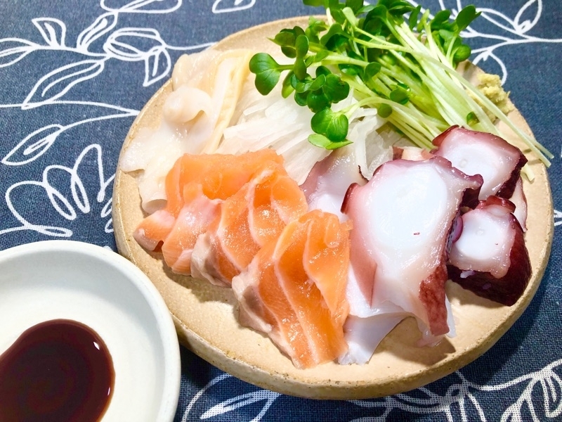 刺身を撮った写真