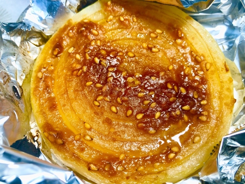 玉ねぎの味噌ダレ焼きを撮った写真