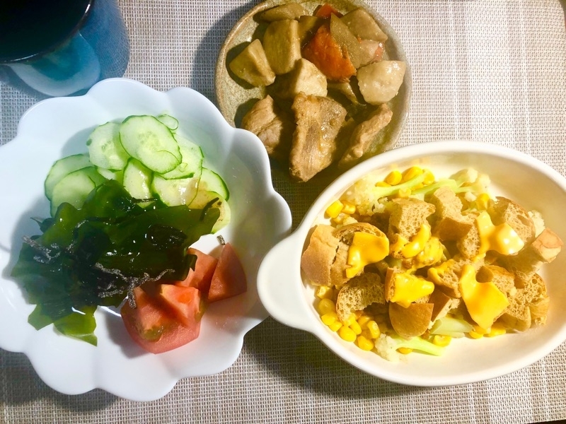 昼食を撮った写真