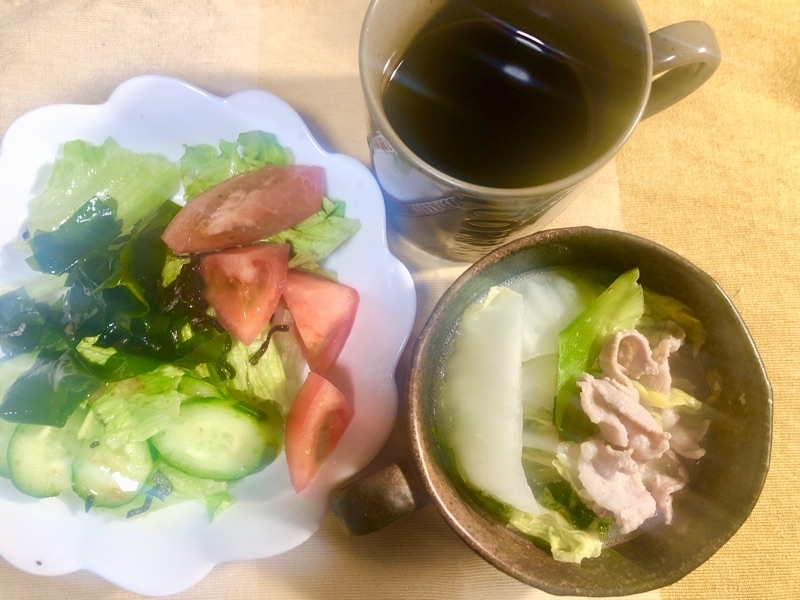 昼食を撮った写真