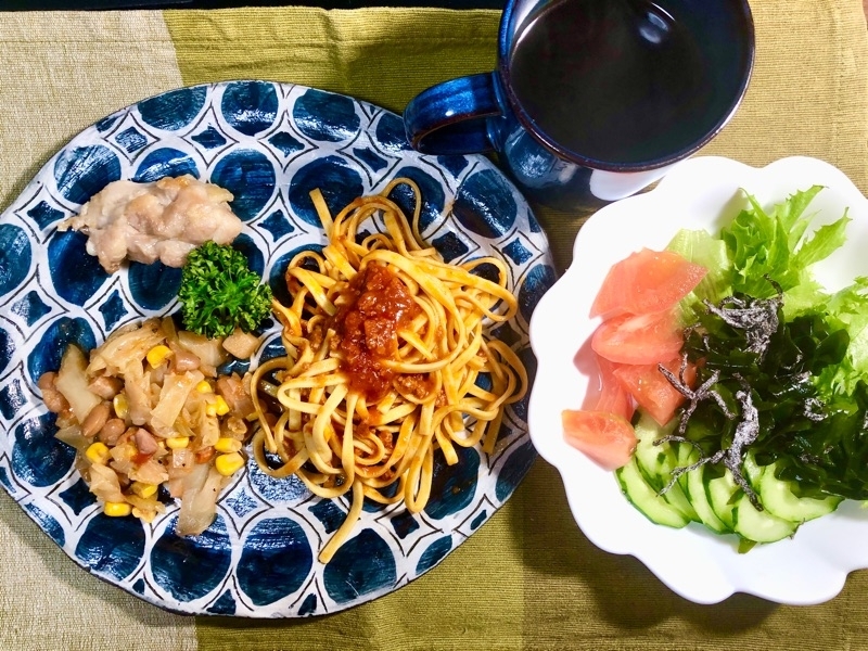 昼食を撮った写真