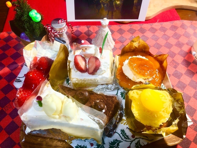 ケーキを撮った写真