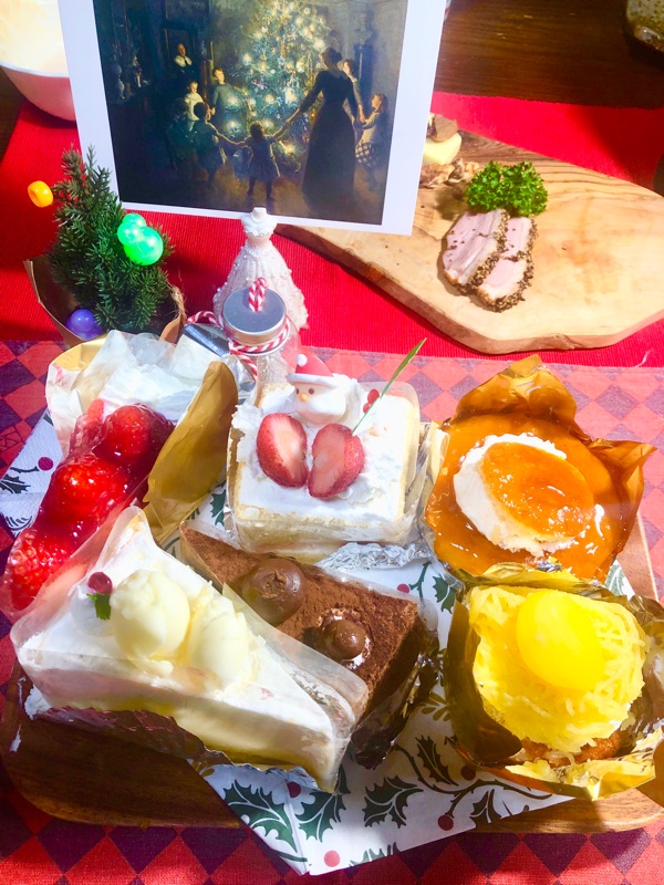 ケーキを撮った写真