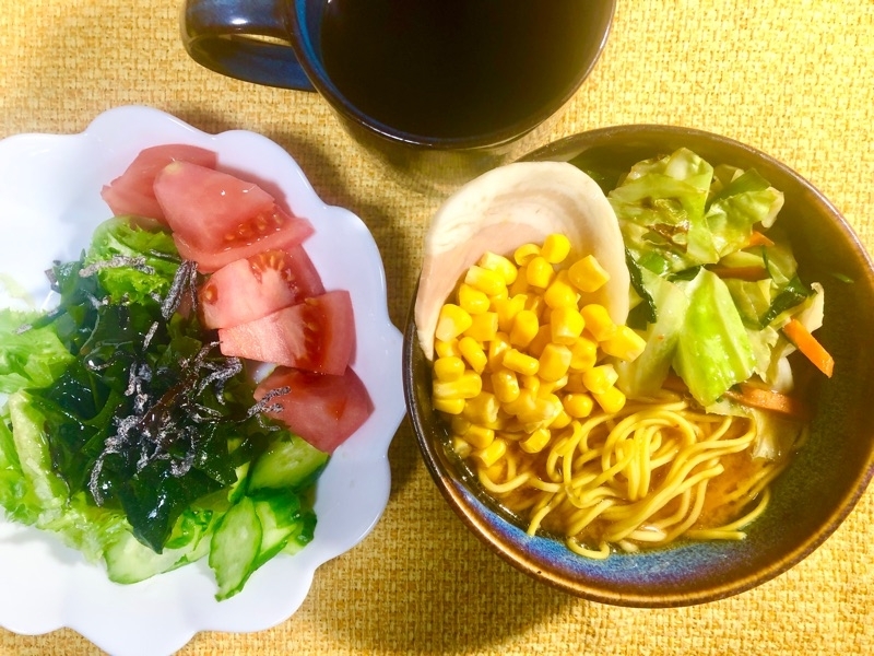 昼食を撮った写真
