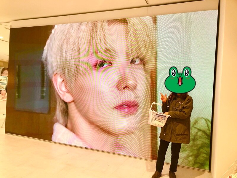 大画面のMVを撮った写真