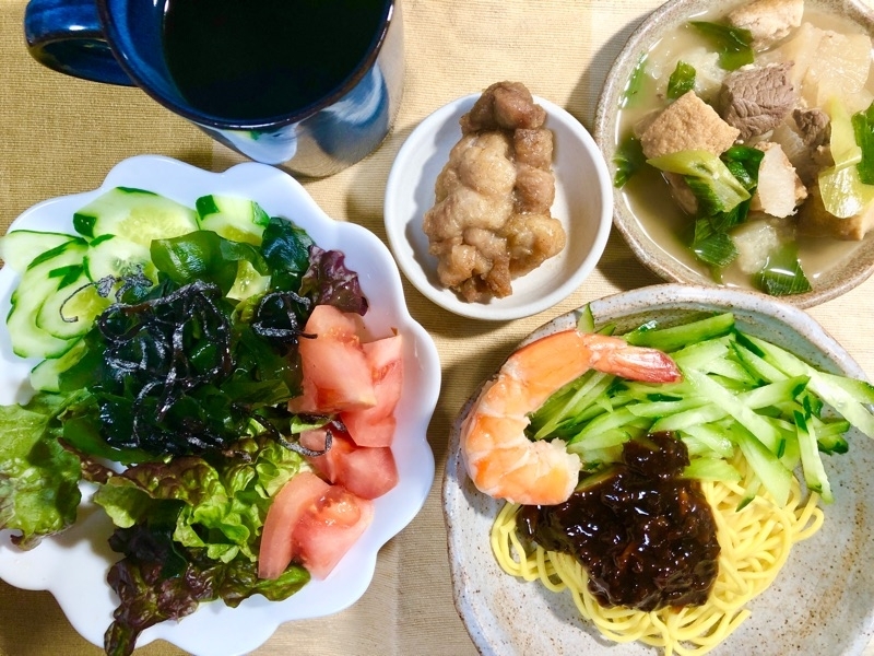 昼食を撮った写真