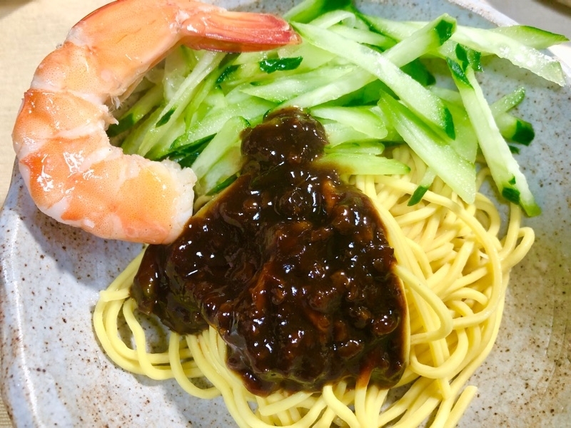 低糖質ジャージャー麺を撮った写真