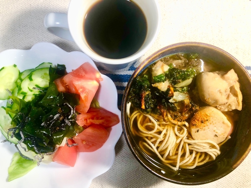 昼食を撮った写真