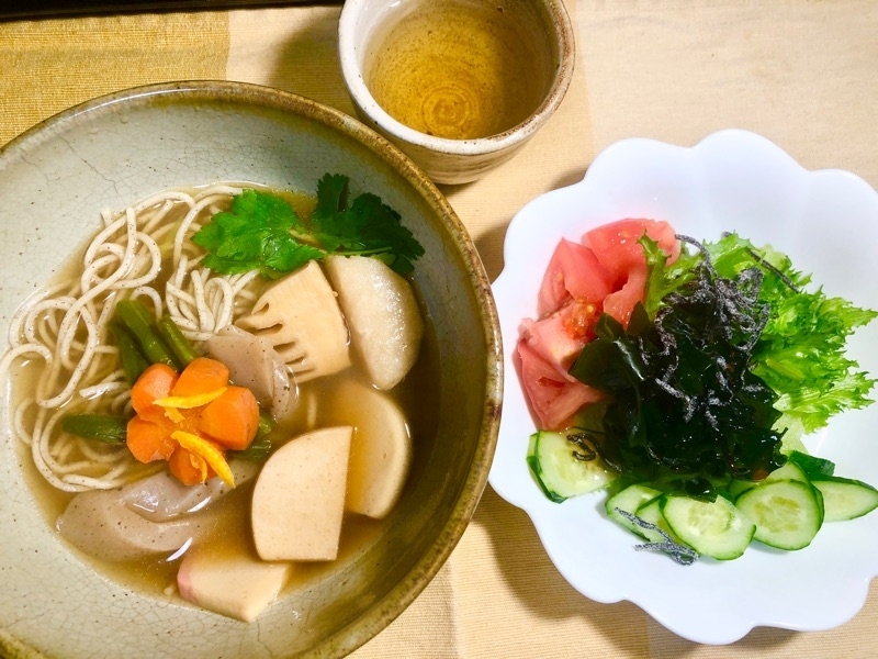 昼食を撮った写真