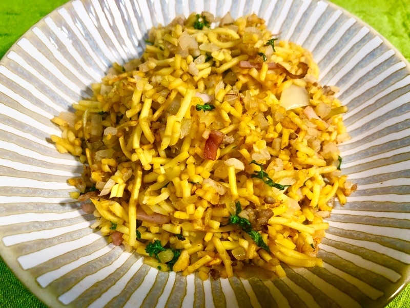 低糖質麺のジャンバラヤを撮った写真