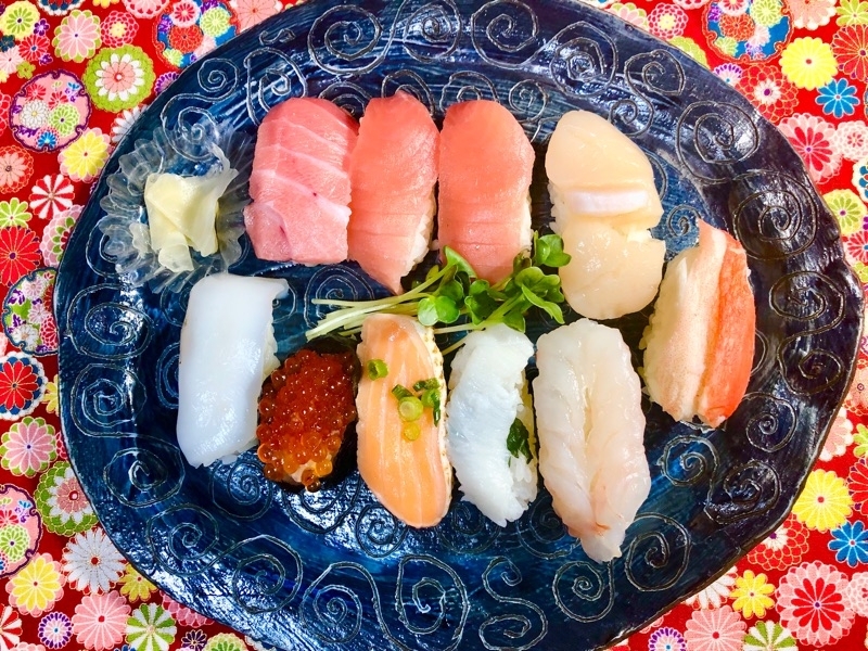 お寿司を撮った写真