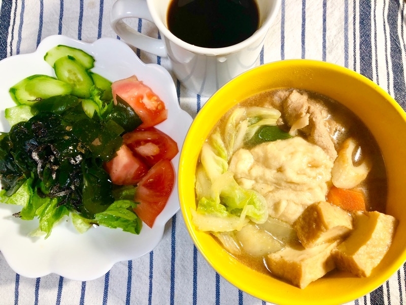 昼食を撮った写真