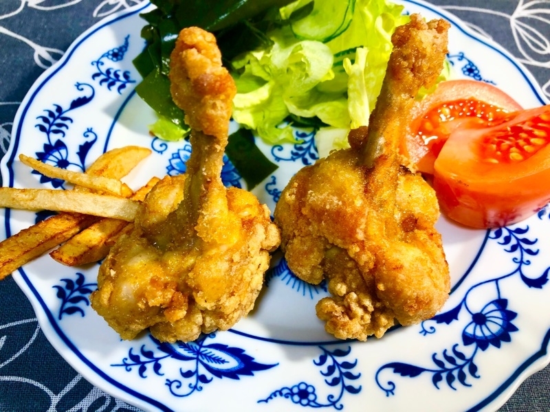 カレー風味のチューリップ唐揚げを撮った写真