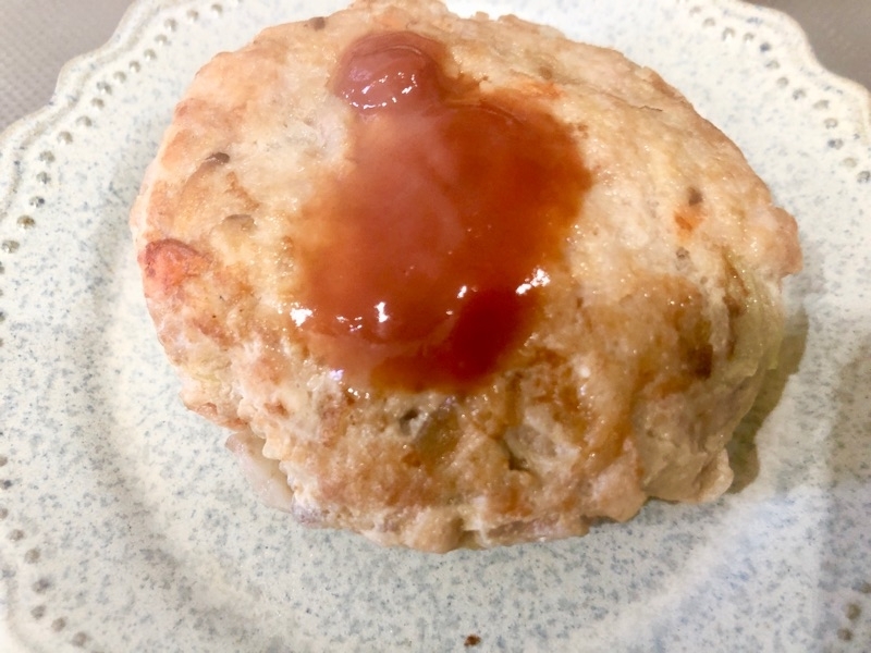 つくねハンバーグを撮った写真