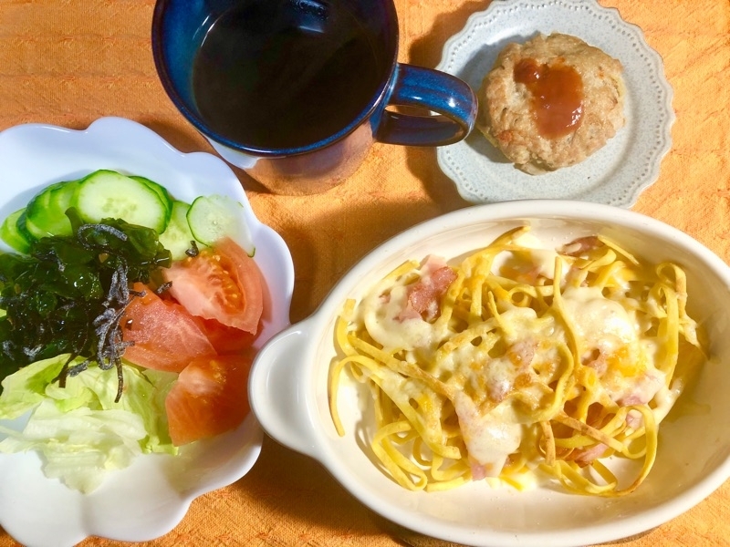 昼食を撮った写真