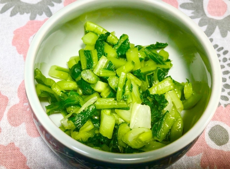 野沢菜を撮った写真