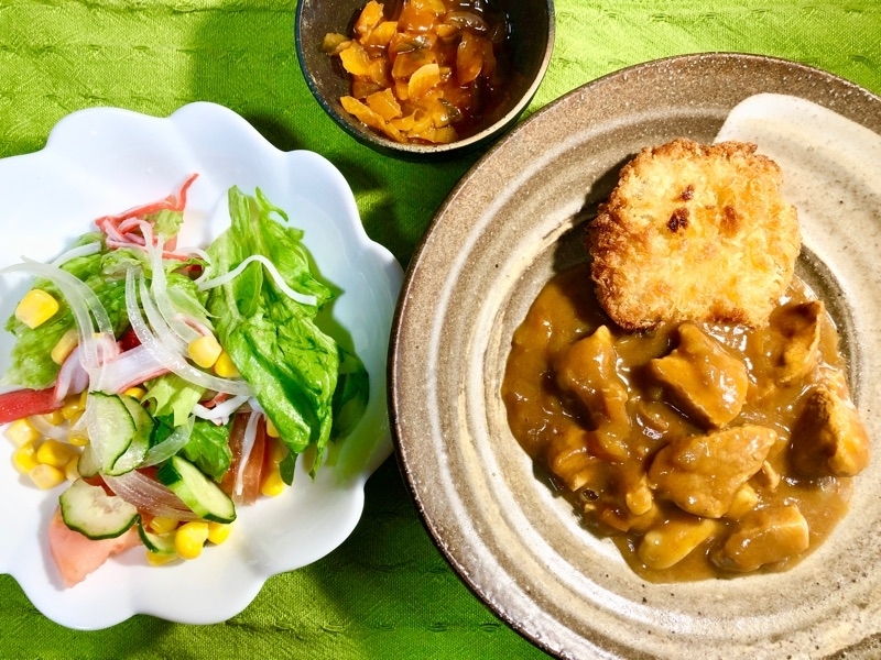 鍋ラーメンからのカツカレー（白身魚カツ） NEXZライブ「BEAT AX Vol.5